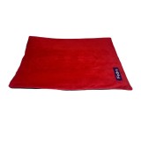 Saltea/perna pufoasa, pentru caine/pisica, rosu, 60x40 cm