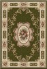 Covor Model Lotos 542-330, Verde, Crem, Inaltime Fir 8 mm, Marime 100 x 200 cm, Antialergic, Polipropilena, Living, Dormitor, Sufragerie, Birou