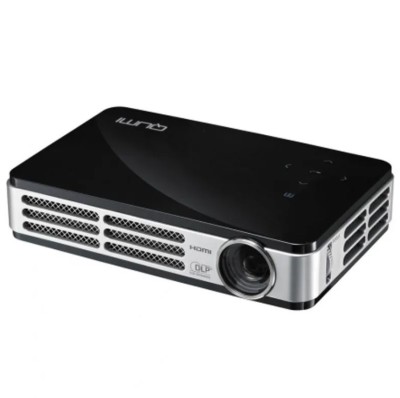 Videoproiector refurbished ultraportabil VIVITEK QUMI Q5-BLACK - MINI, 1280x800, HDMI, 500 lm, cu telecomanda foto