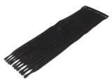 Colier Cablu HELLERMANNTYTON TEXTIE 200mm x 12.5mm Negru Poliamida/Polipropilena