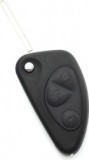 Alfa Romeo - Carcasa cheie - tip briceag cu 3 butoane - CARGUARD
