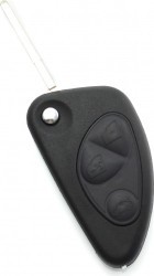 Alfa Romeo - Carcasa cheie - tip briceag cu 3 butoane - CARGUARD foto