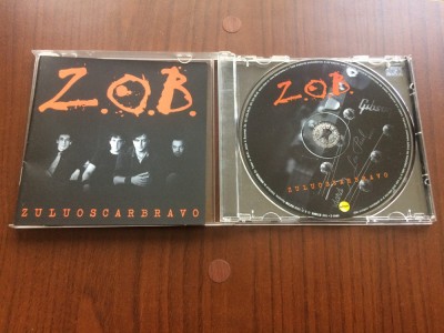 Z.O.B. ZOB ZuluOscarBravo 2009 album cd disc muzica punk rock roton records VG++ foto