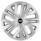 Cumpara ieftin Set 4 Capace Roti Autohelix MSA&reg; potrivite jantelor de 14 inch, pentru Dacia Nou, model Raven Gri