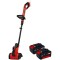 Einhell PICOBELLA PXC + Twinpack - Perie pentru suprafete 215 mm + Set 2 acumulatori Li-Ion 18 V 4 Ah