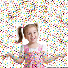 Punga confetti stelute multicolore 5 mm foto