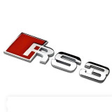 Emblema RS3 chrom spate portbagaj Audi