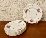 6 FARFURII DIN PORTELAN FIN- MARCAJ ROSENTHAL- MODEL CHIPPENDALE D19CM