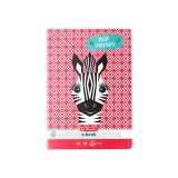Caiet A5, 48 file, patratele, Cute Animals, Herlitz