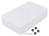 Carcasă ABS Albă cu Panou PF IP40 125x190x35mm