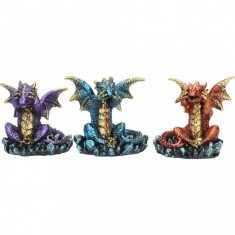 Set statuete Trei dragoni intelepti foto