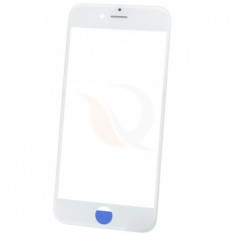 Geam sticla, iphone 6s + rama + polarizator, white foto