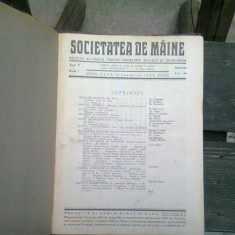 REVISTA SOCIETATEA DE MAINE, AN V(1928) - 21 NUMERE