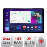 Navigatie dedicata Audi A4 B6 Quad Core N-050 Edonav ecran 13&quot; 2K 8 si 128 Android Waze USB Navigatie 4G 360 Toslink Youtube Radio CarStore Technology