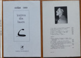 Stelian Cucu , Iesirea din basm , 1981 , editia 1 cu autograf catre Vasile Baran