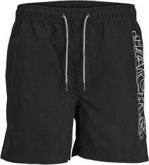 Pantaloni scurti de baie pentru barbati JACK JONES Jpstfiji Jjswim Double Logo Ly SN, XS - OUTLET