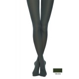 Ciorap gros cu model din Microfibră cu Efect 3D, Fantasy Ofelia - Verde, 4-L Standard