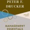 Peter F. Drucker on Management Essentials