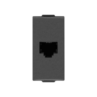 Vimar Priza modulara telefon, RJ11, negru ProAdvanced PowerfulTools foto