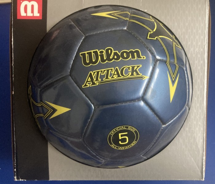 M6 - Minge fotbal - Wilson Attack - piesa de colectie