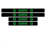 Set 4 protectii praguri auto, autoadezive BMW, Verde
