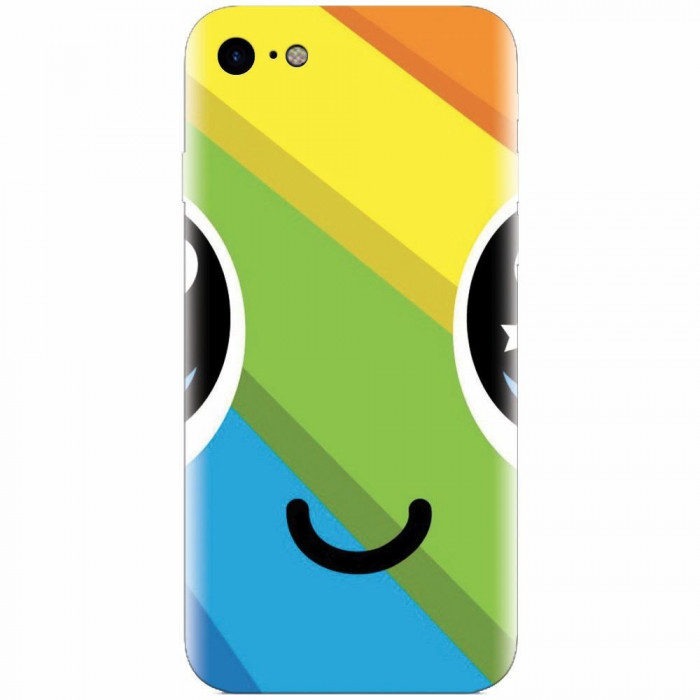 Husa silicon pentru Apple Iphone 6 Plus, Happy Face