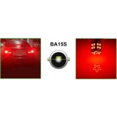 Bec led rosu P21W 12v