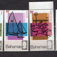 BAHAMAS 1968 - SPORT. TURISM. SERIE NESTAMPILATA, C47