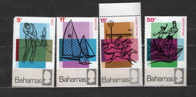BAHAMAS 1968 - SPORT. TURISM. SERIE NESTAMPILATA, C47