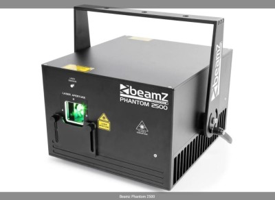 Beamz Phantom 2500 Laser RGB 2.5W foto