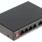 DAHUA SWITCH 6P 10/100 4POE PORTS Switch unmaneged cu 6