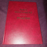 NOUL TESTAMENT -PSALMI,ed Bucuresti 1998,format mare coperti groase rosii,ca Nou