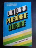 Dictionar De Personaje Literare - Constanta Barboi Silvestru Boatca Marieta Popescu ,543178