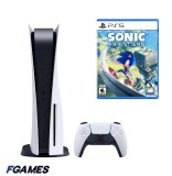 Consola Sony Playstation 5, Ps5 Disk Edition 825gb + Sega Sonic Frontiers PlayStation 5, Second-Hand