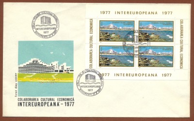 FDC 936-b COLABORAREA CULTURAL-ECONOMICA INTEREUROPEANA - |B foto