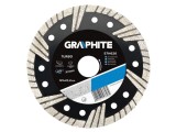 Disc diamantat GRAPHITE 125mm 22,2mm 2,6mm cod 57H626 - tăiere precisă