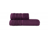 Set 2 Prosoape Tamara Purple 50x90 si 70x140 cm (Bumbac 100%)