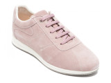 Pantofi GEOX roz, D25H5B, din piele intoarsa