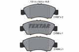 TEXTAR 2169701 set placute frana,frana disc