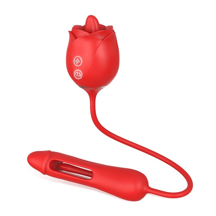 Vibrator Rose Pro 21 Red