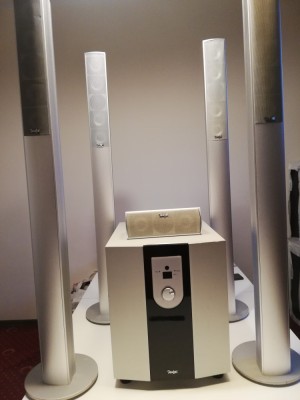 TEUFEL model CONCEPT S - Sistem Home Theater (5 Boxe + Subwoofer) - Germany foto