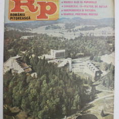 ROMANIA PITOREASCA , REVISTA LUNARA EDITATA DE MINISTERUL TURISMULUI , NR. 4, APRILIE , 1985