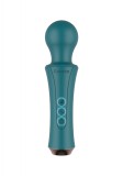 Vibrator The Personal Wand, 10 Moduri Vibratii, 3 Viteze, Silicon, USB, Verde, 18.5 cm