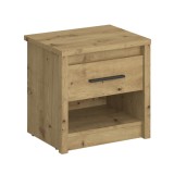 Cumpara ieftin Noptiera PAL stejar Artisan Airon 46.4x36.2x45.6 cm