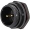 Soclu SP21 tată PIN 2 IP68 30A 500V 4mm2 -25&divide;85&deg;C