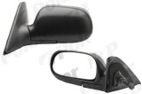 Oglinda exterioara Toyota Corolla (E10) Hatchback/Combi 06.1991-08.2008 Partea DReapta Crom Convex, manuala Fara Incalzire, carcasa neagra cu primer,