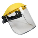 Casca protectie motocoasa plexiglass