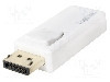 Cablu {{Tip cablu de conectare}}, DisplayPort mufa, HDMI soclu, {{Lungime cablu}}, {{Culoare izola&amp;amp;#355;ie}}, LOGILINK - CV0100 foto