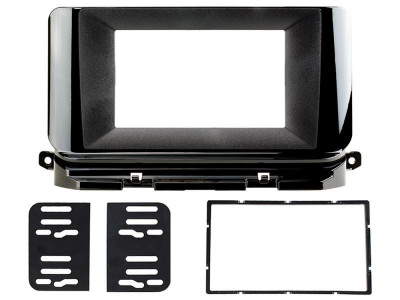 Connects2 CT23SK14 2DIN Kit Rama Skoda Octavia 2021+ finisat &amp;icirc;n negru pian CT23SK14 CarStore Technology foto