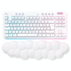 LOGITECH G715 Wireless Mechanical Gaming Keyboard - OFF WHITE - US INTL - LINEAR, &quot;920-010692&quot; (timbru verde 0.8 lei)